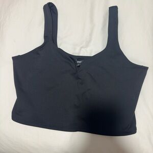 🖤🖤Express Size L High Compression Cropped Tank with Sweetheart Neckline🖤🖤